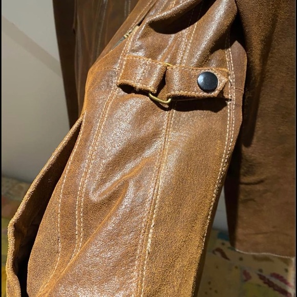 Leather jacket (CRUZE) size S - Picture 4 of 4